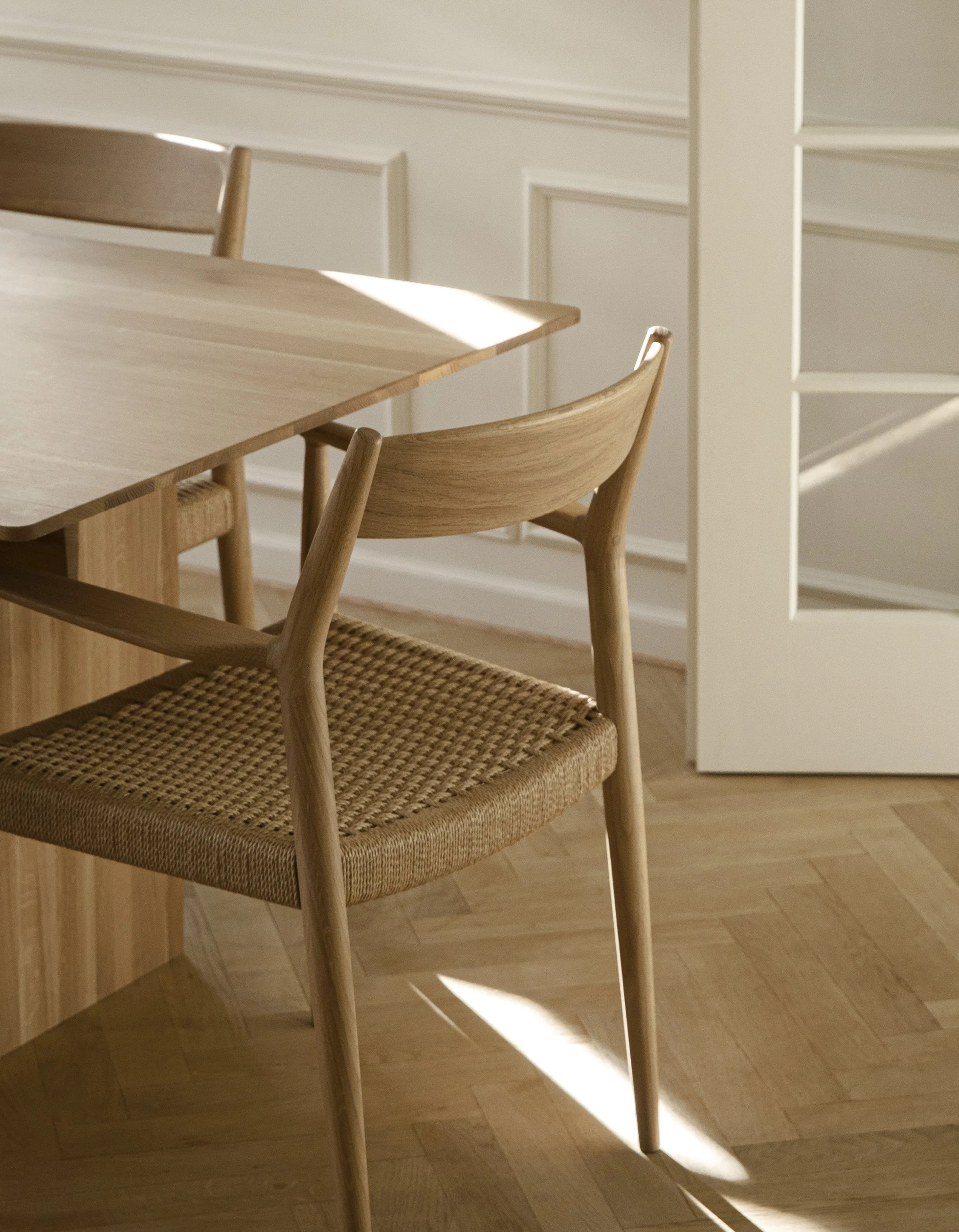 The N–DC01 dining chair by Norm Architects for Karimoku Case